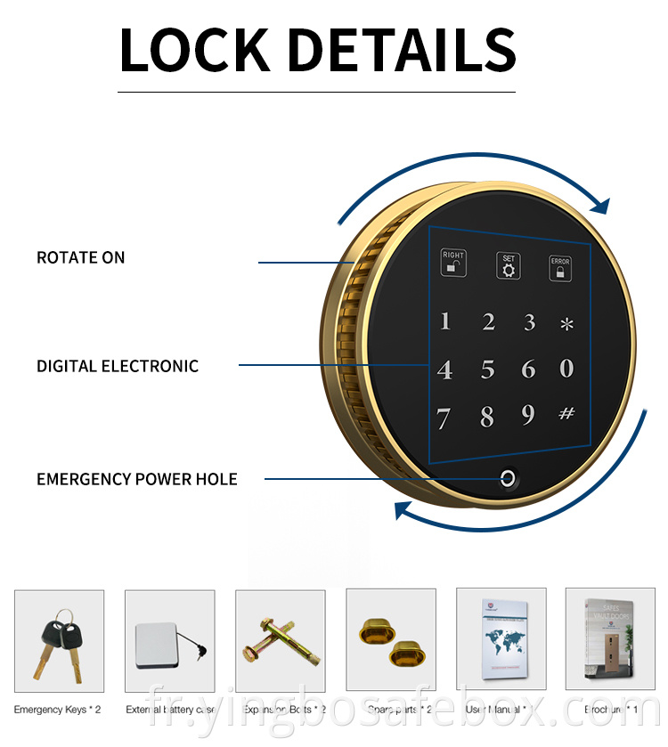 fingerprint safe box